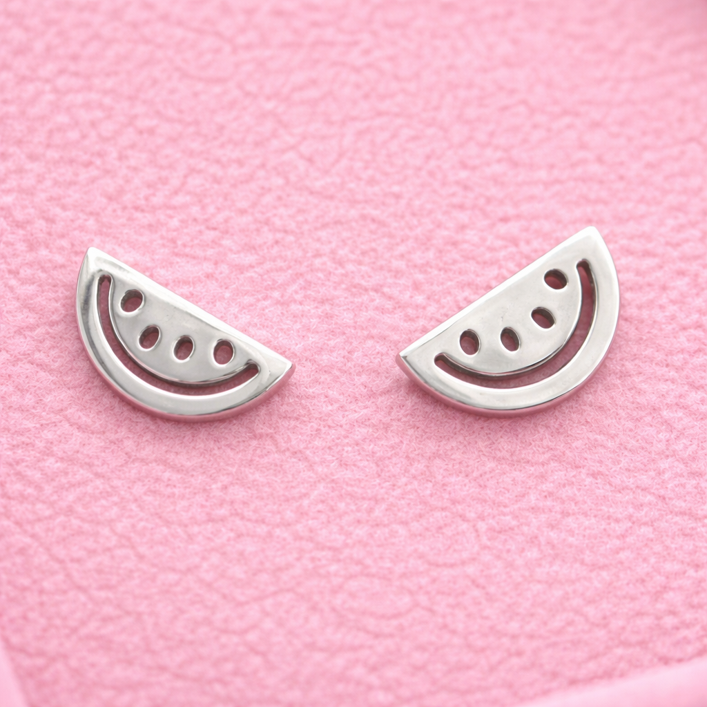 Fruit Earrings - Fruit, Food, Melon, Fruit Earrings, Melon Earrings, gift for her, Birthday Party, Fun, Funky gift, Unique A049 The Funky Bird - {{mens earrings}}