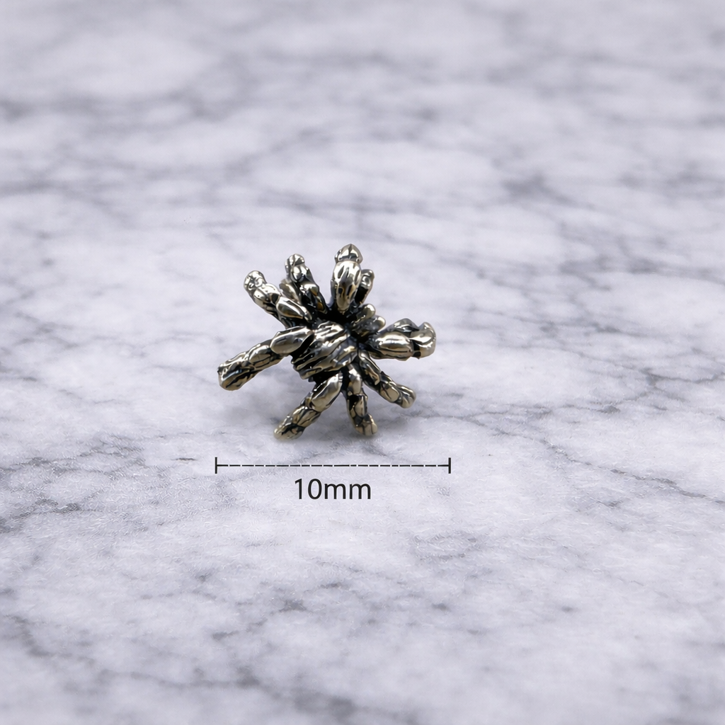 Spider Earrings - Silver Earrings, Spider Stud Earrings, Spider jewellery, Stud Earrings, Studs for Men, Women, Gothic, A367 The Funky Bird - {{mens earrings}}